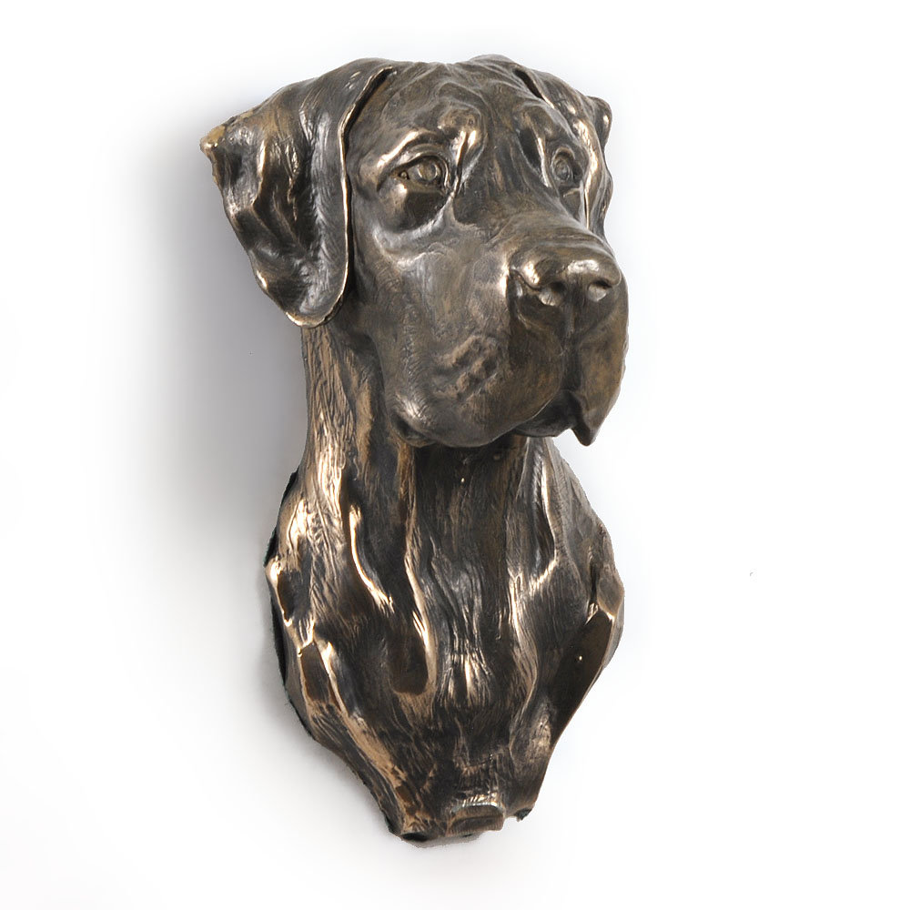 Dog niemiecki II - statuetka psa, wiszące popiersie, unikatowa ozdoba dla miłośnika psów marki Art-Dog