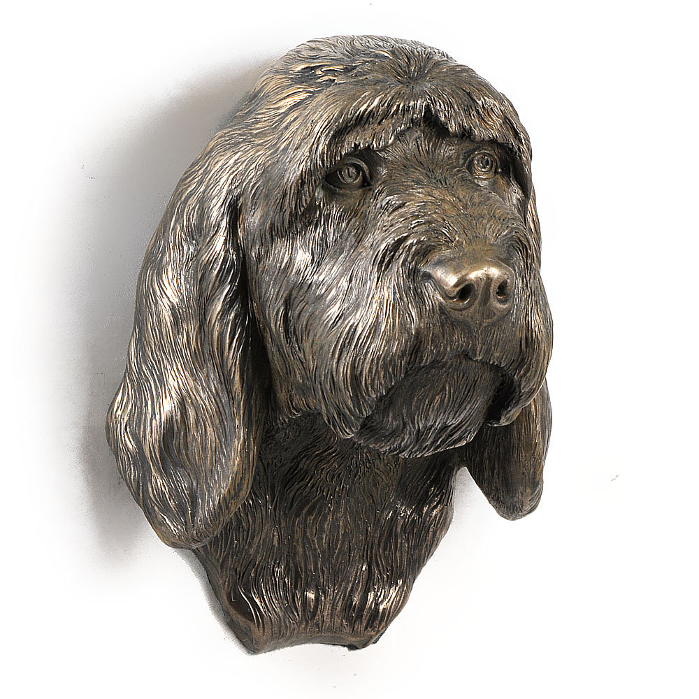 Duży gryfon vendéen, Grand Griffon Vendéen - statuetka psa, wiszące popiersie, unikatowa ozdoba dla miłośnika psów marki Art-Dog