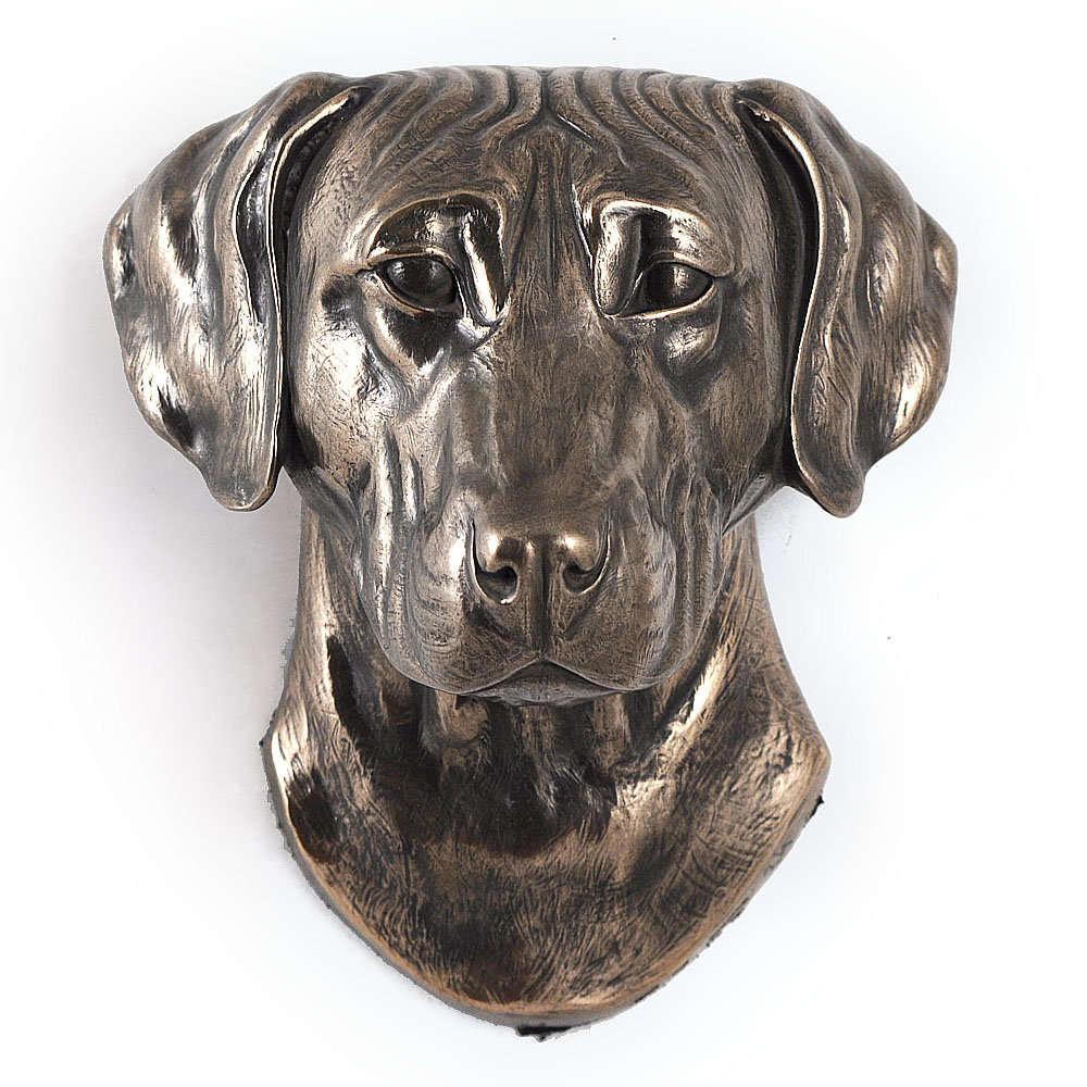Rhodesian Ridgeback, Afrykański pies na lwy - statuetka psa, wiszące popiersie, unikatowa ozdoba dla miłośnika psów marki Art-Dog