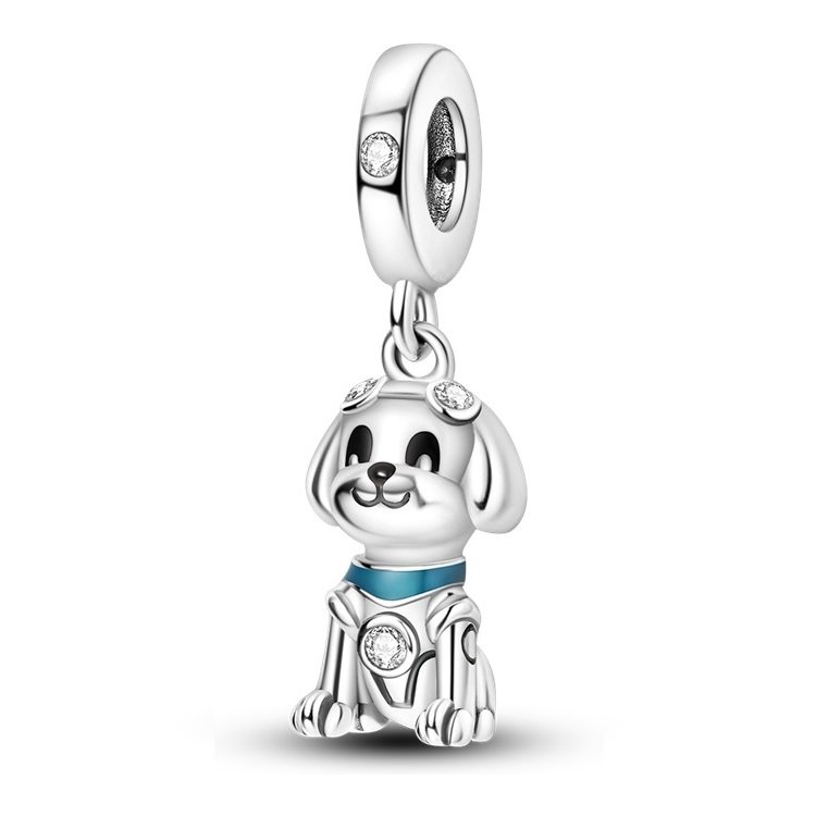 Zawieszka SREBRO 925 Charms koralik do PANDORA Piesek