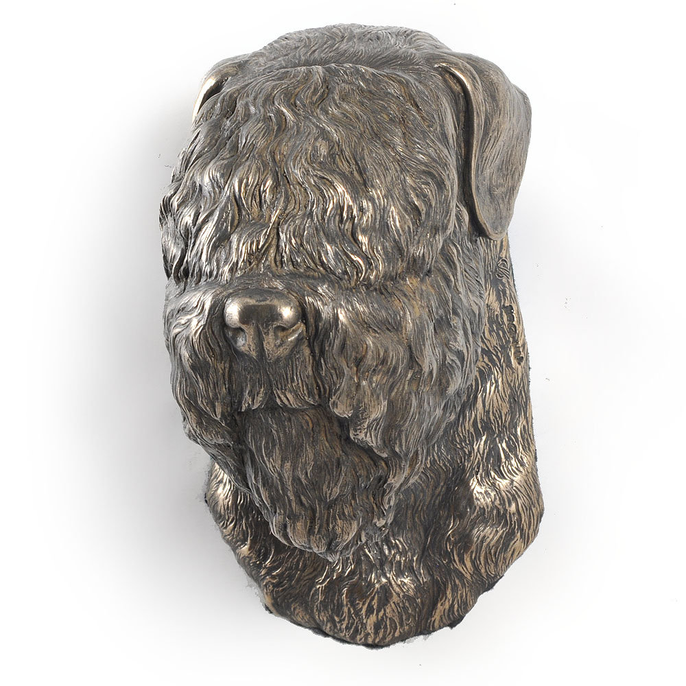 Czarny terier rosyjski, Russian Black Terrier - statuetka psa, wiszące popiersie, unikatowa ozdoba dla miłośnika psów marki Art-Dog