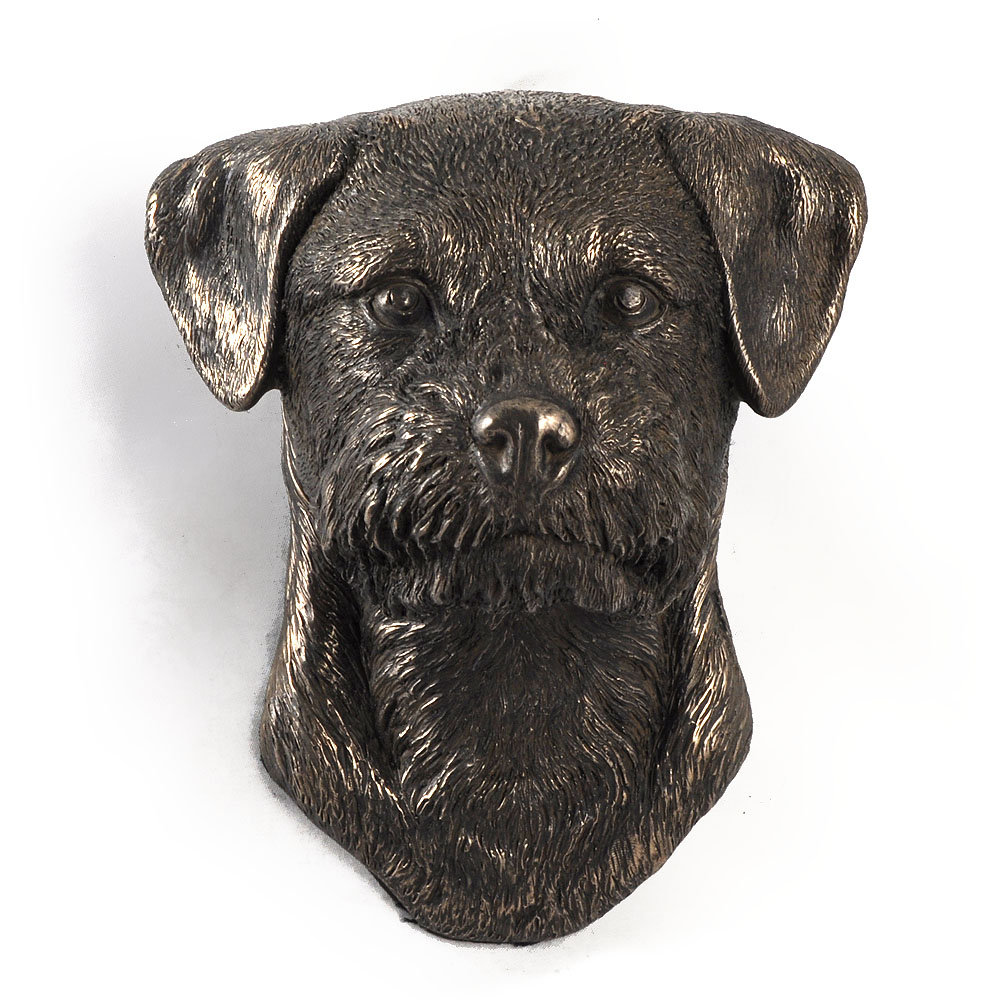 Border Terrier - statuetka psa, wiszące popiersie, unikatowa ozdoba dla miłośnika psów marki Art-Dog