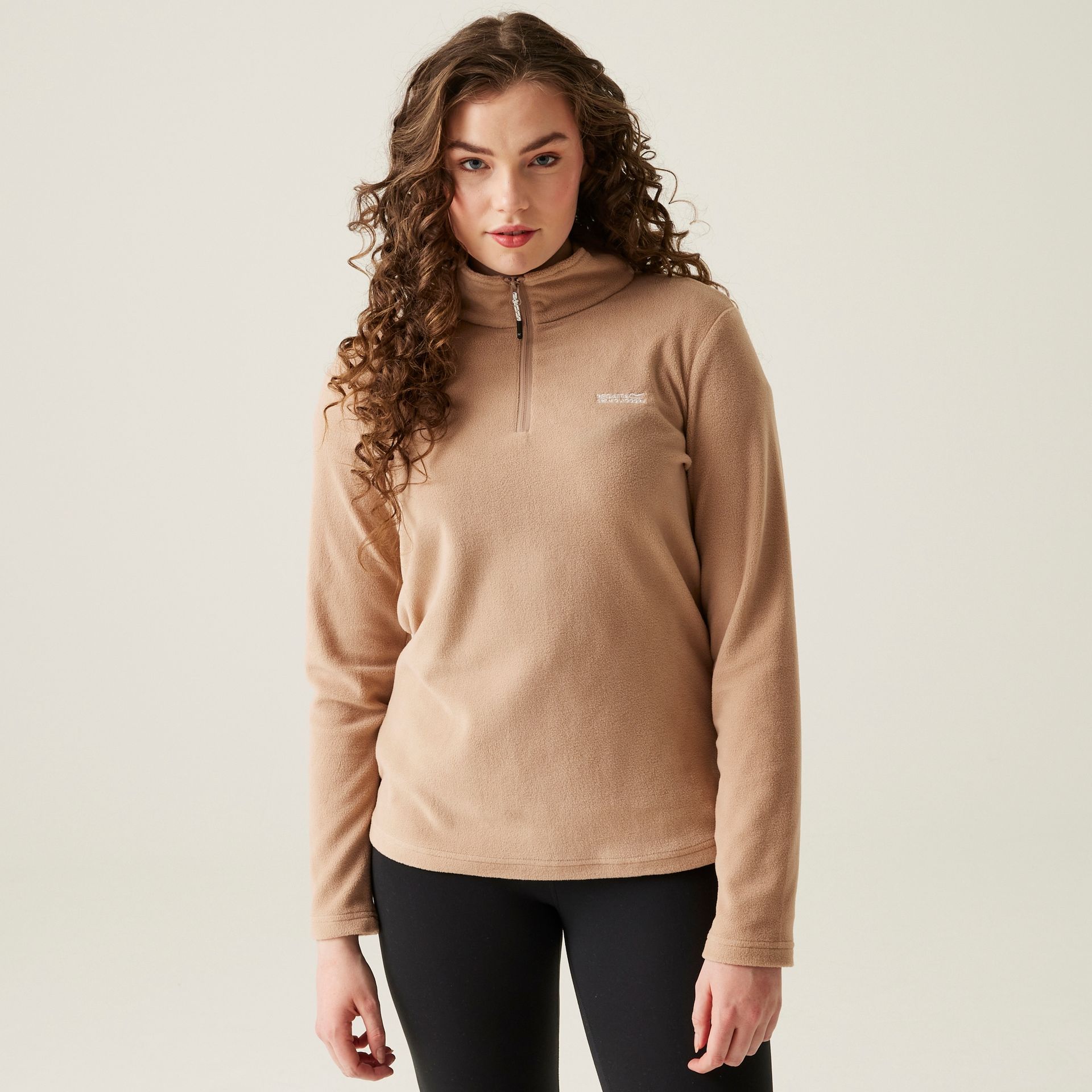 Regatta Damski Polar z Suwakiem Sweethart Warm Taupe