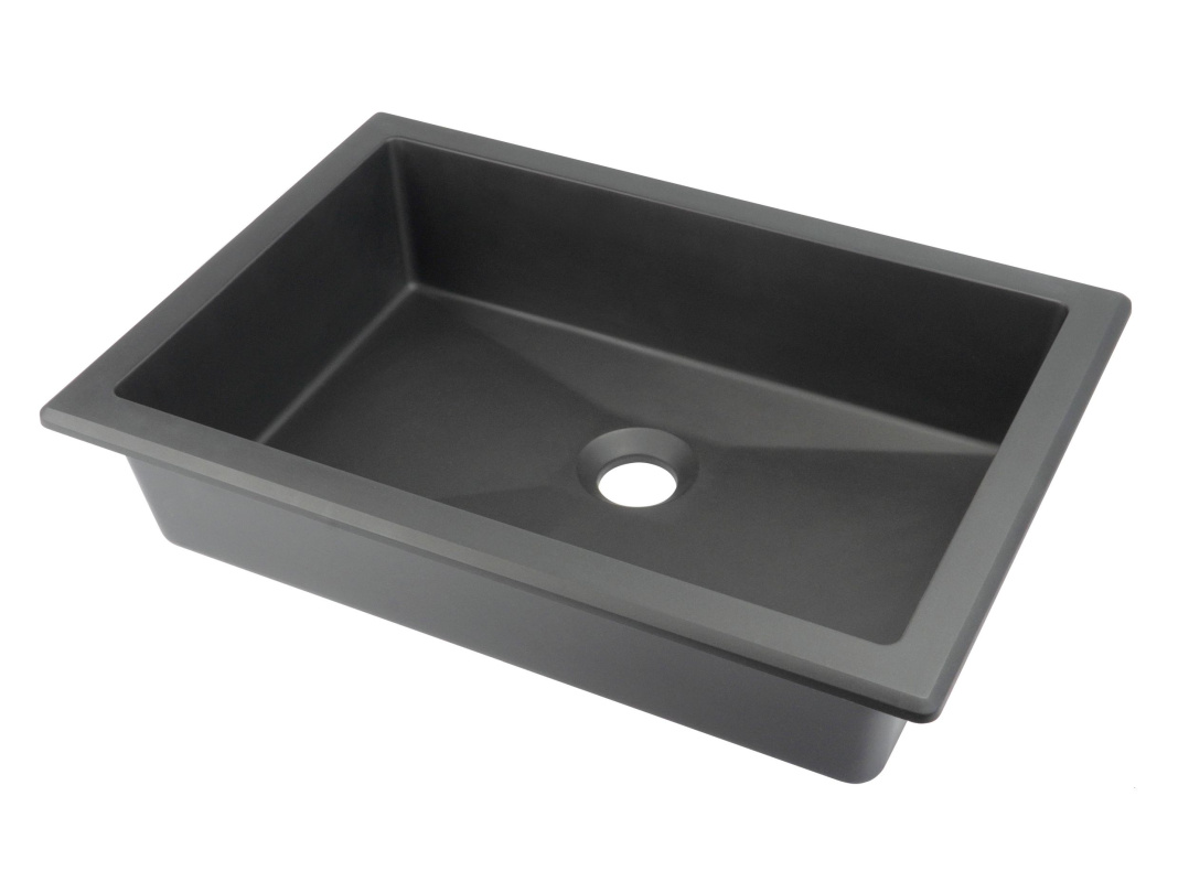Deante Correo Umywalka podblatowa lub wpuszczana 50x35 cm antracyt metalik CQRTU5U