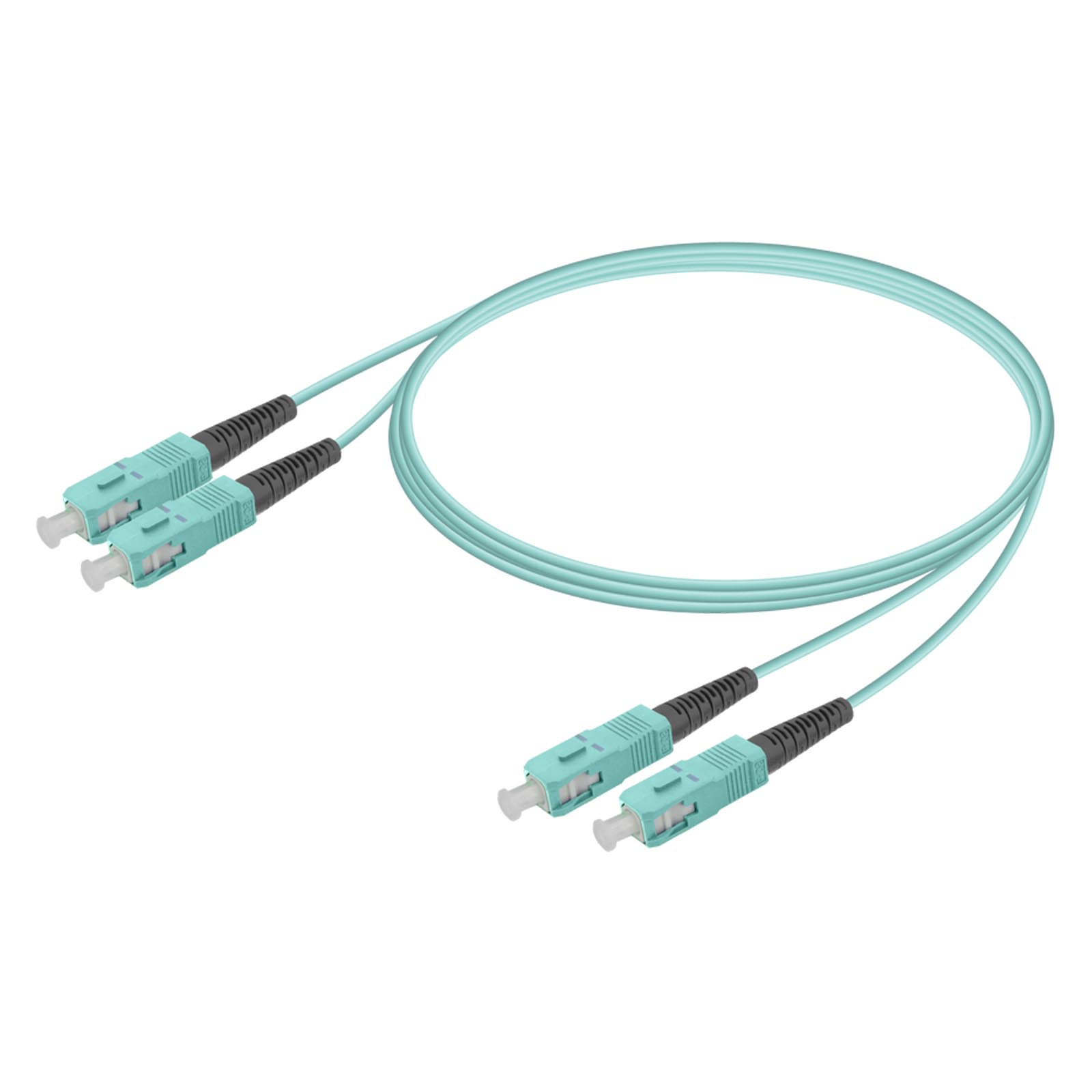 Patchcord Opto SC/UPC-SC/UPC, MM OM3, duplex, 1m