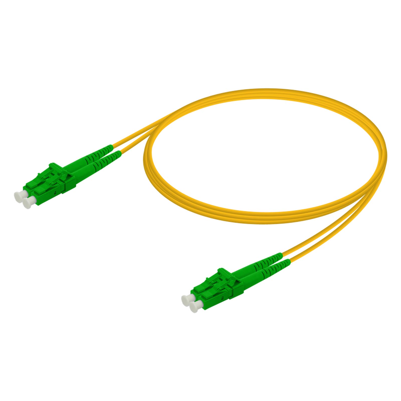 Patchcord Opto LC/APC-LC/APC, SM, duplex, 2m