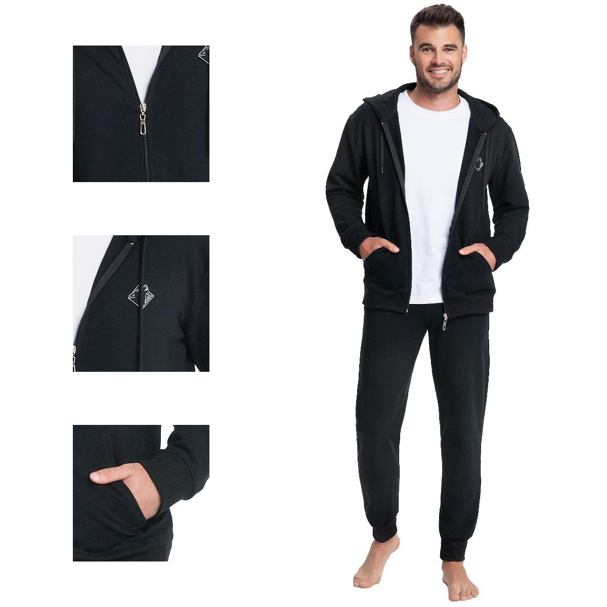 Dres Męski Luna Kod 890 Czarny [L]