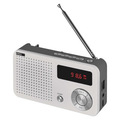 Przenośne radio / odtwarzacz z USB i microSD