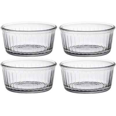 Duralex DURALEX PRES. 4 foremki do pieczenia 10 cm 5010AC04/4