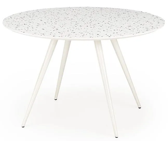 Biały okrągły stół w stylu skandynawskim L5-A36