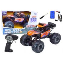 Auto terenowe R/C 1:8 amortyzatory pomarańczowy
