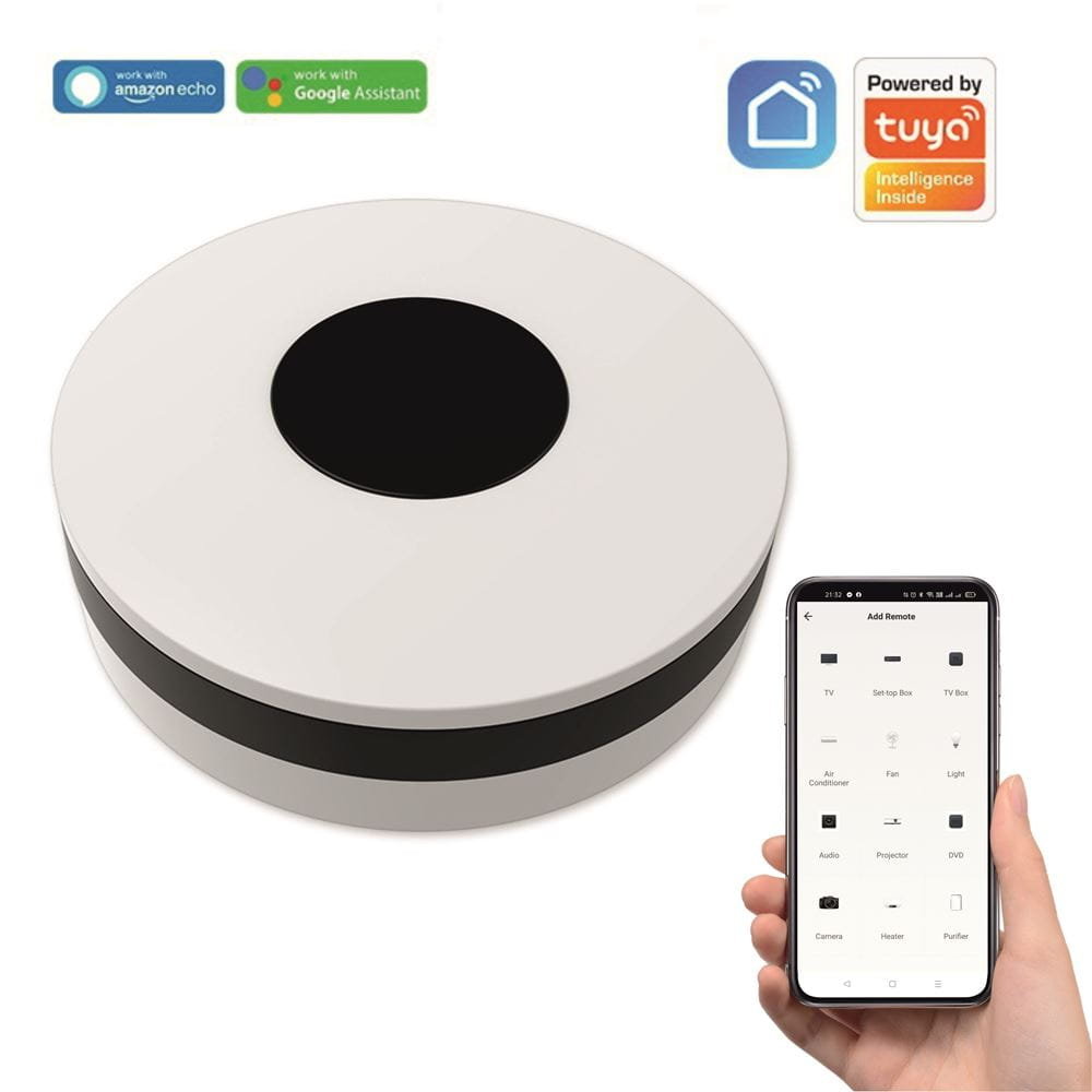 Uniwersalny pilot WiFi IR TUYA SmartLife Biały NEO