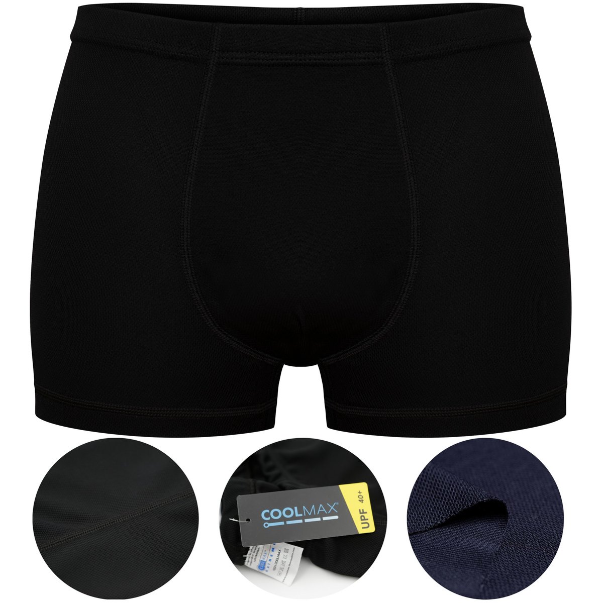 Bokserki Ercole Całoroczna czarny rozmiar S + PORADNIK ZDROWEGO ŻYCIA ERCOLE