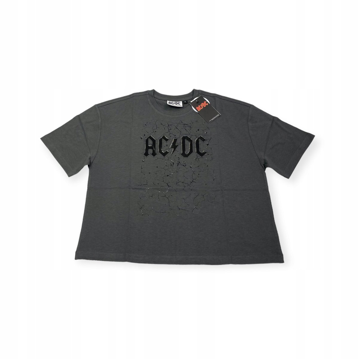 Koszulka T-shirt damski okrągły dekolt AC/DC M