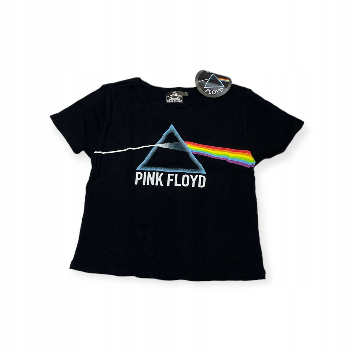 Koszulka T-shirt damski okrągły dekolt Pink Floyd XL