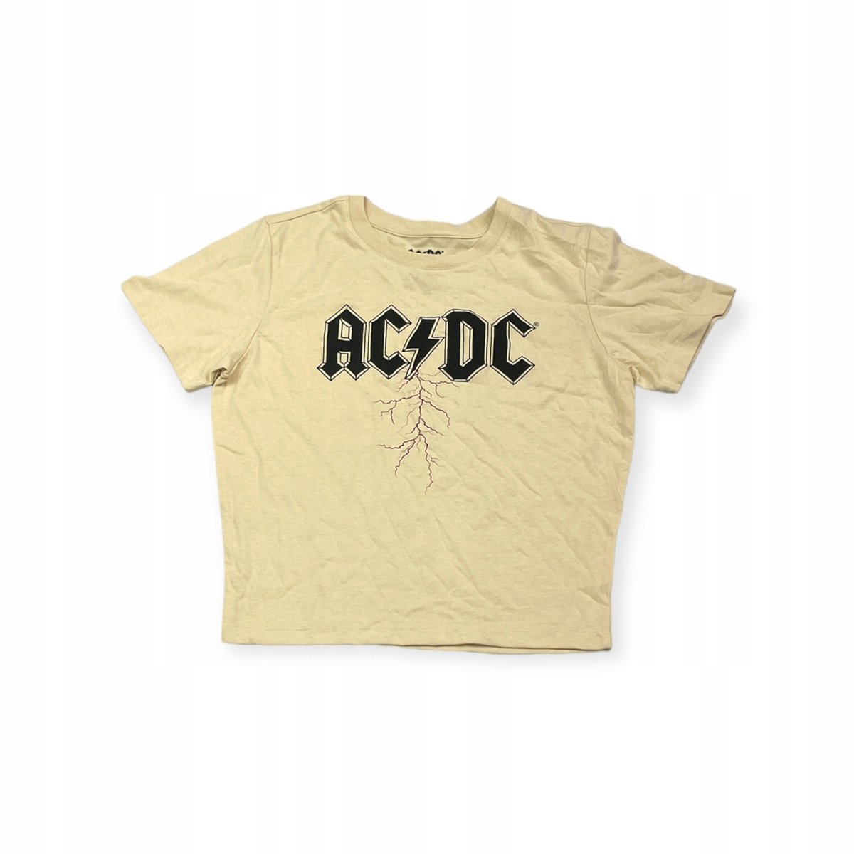 Koszulka na krótki rękaw damska okrągły dekolt AC/DC M