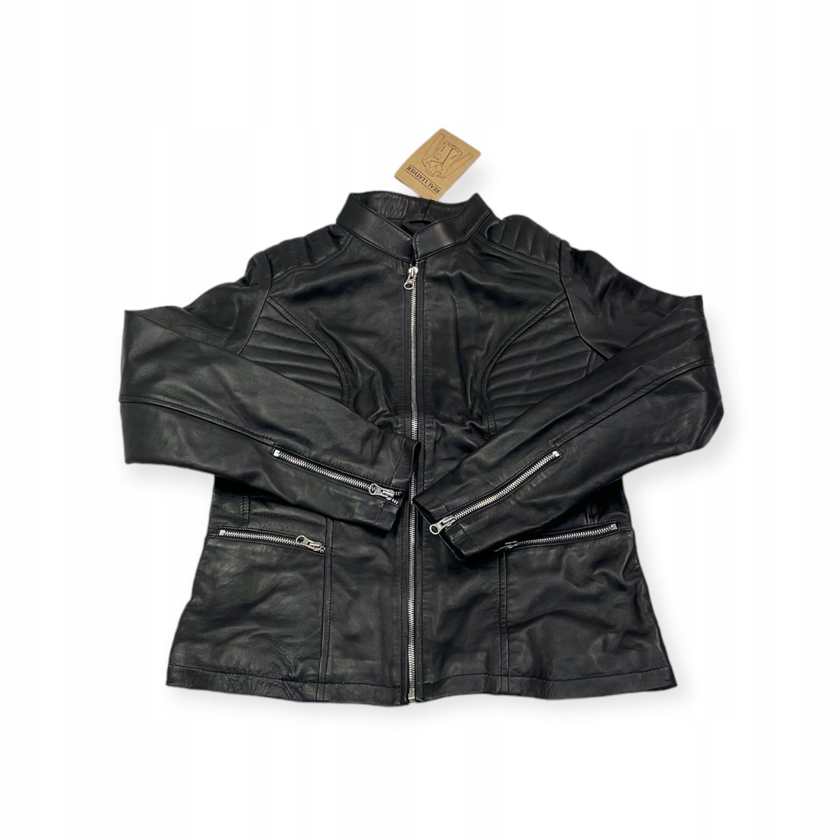 Skórzana kurtka damska Real Leather M