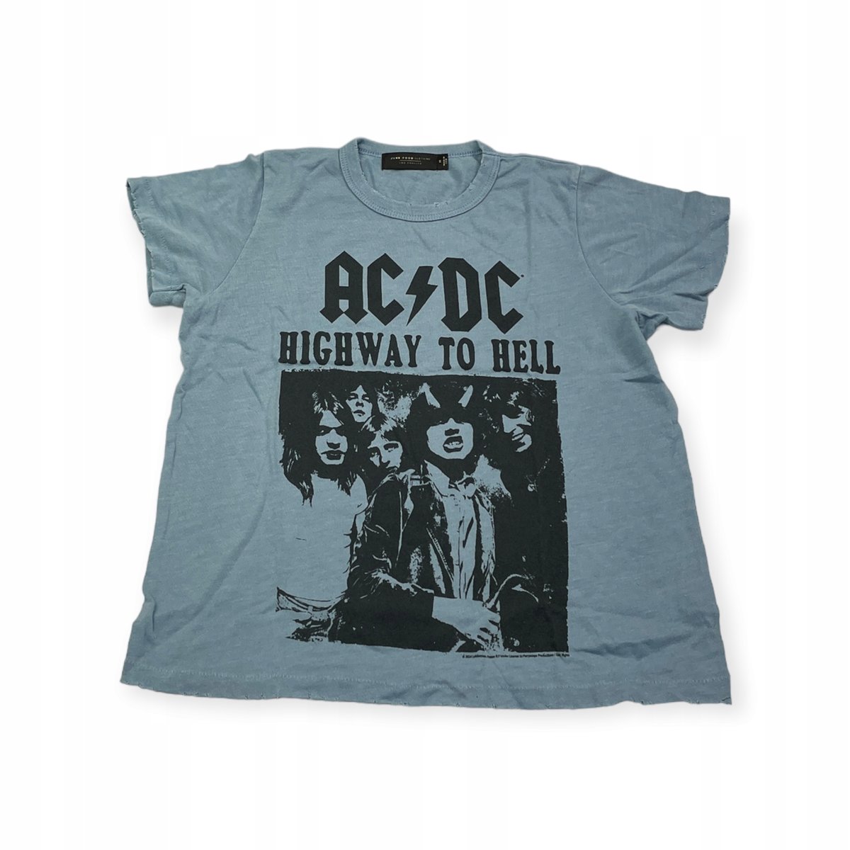 Koszulka T-shirt damski okrągły dekolt AC/DC Junk Food M