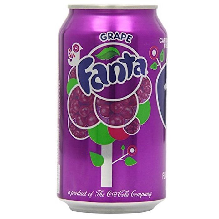 IMPORT FANTA GRAPE 355ML Zestaw 12 sztuk
