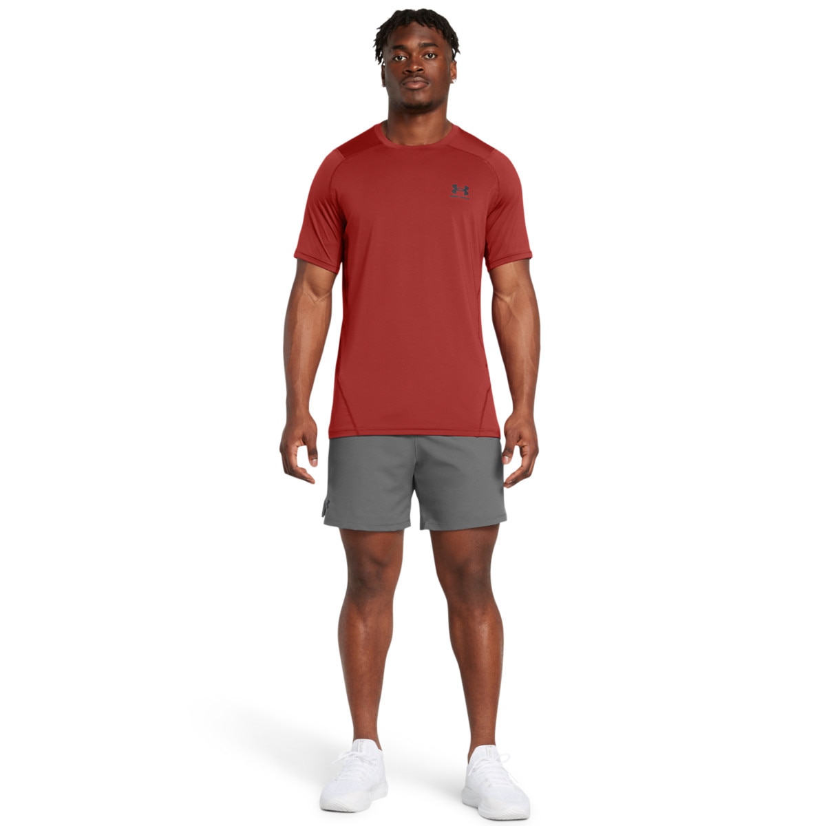 Męskie spodenki treningowe Under Armour UA Vanish Woven 6in Shorts - szare - UNDER ARMOUR