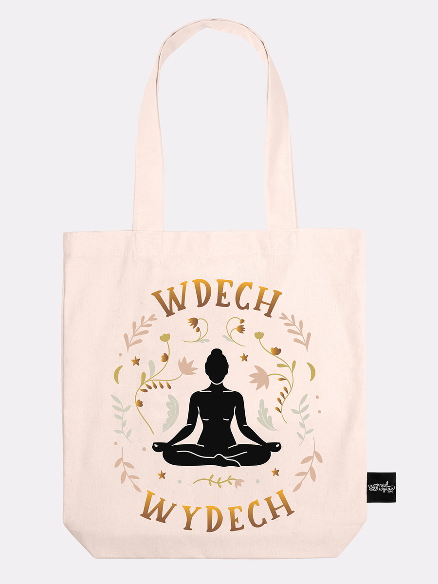 JOGA / torba bawełniana / ecru