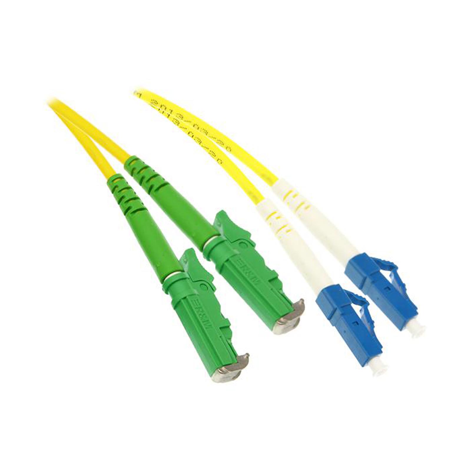Patchcord Opto LSH/APC-LC/UPC, SM, duplex, 10m