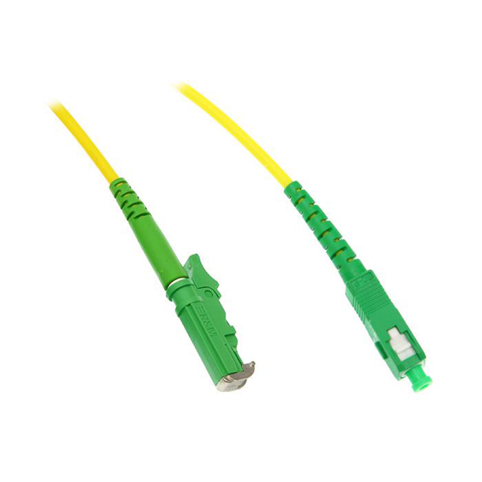 Patchcord Opto LSH/APC-SC/APC, SM, simplex, 1m