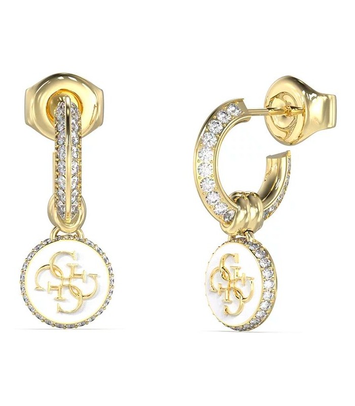 KOLCZYKI GUESS JUBE04054JWYGWHT/U KNOT YOU - NOWE I ORYGINALNE - AUTORYZOWANY PARTNER - W KRAKOWIE tel. 122941911