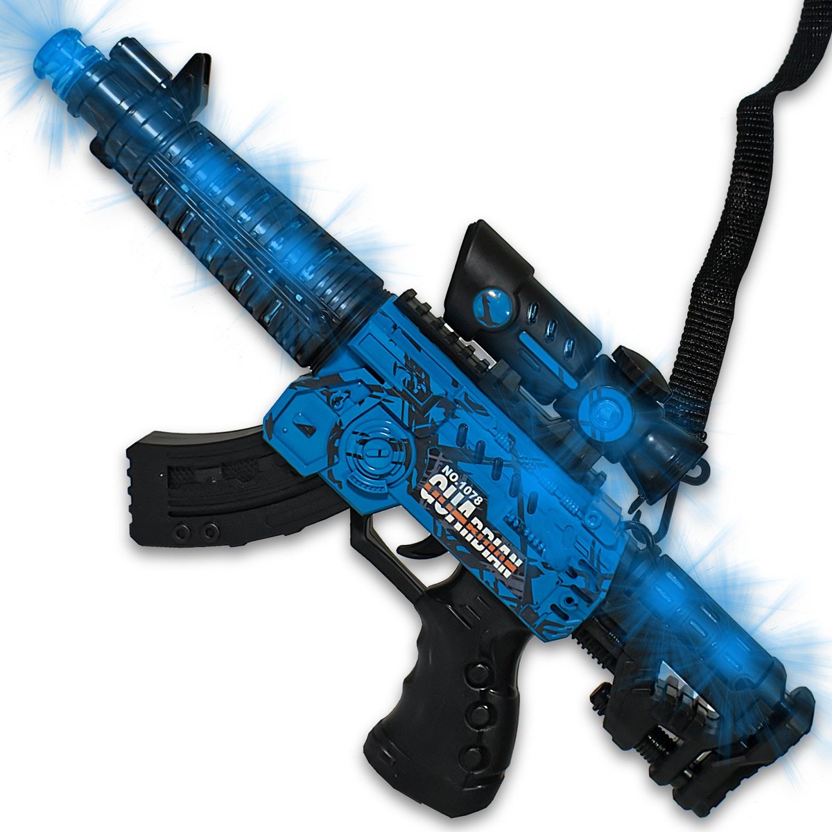 Karabin niebieski karabin dla dzieci pistolet