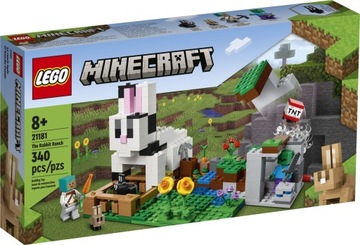 Lego Minecraft 21181 Królicza farma