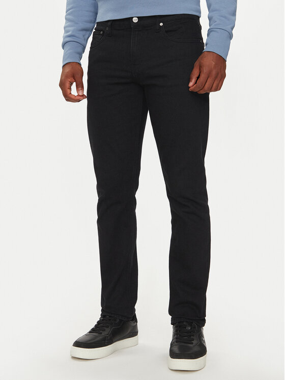 Calvin Klein Jeansy K10K111239 Niebieski Slim Fit