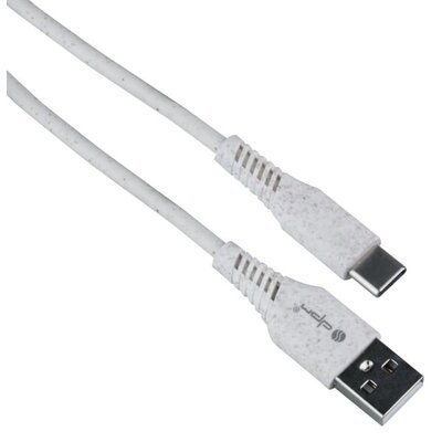 Kabel USB - USB-C DPM 1 m Beżowy