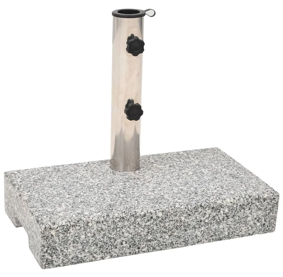 Prostokątna granitowa podstawa pod parasol D5-T34