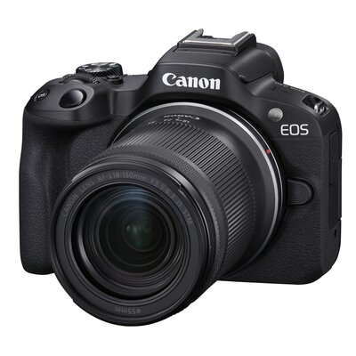CANON EOS R50 czarny + Obiektyw RF-S 18-150mm IS STM czarny