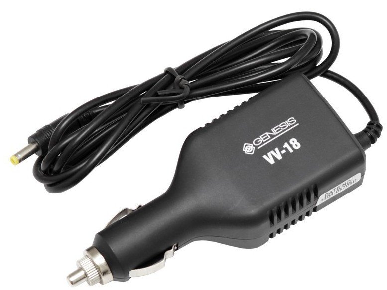 Ładowarka samochodowa GENESIS GEAR Stroboss VV-18, 1.5 A, USB/DC