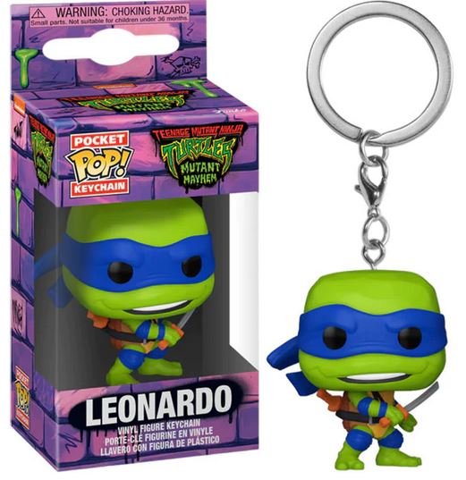 Funko Pop, Brelok Keychain TMNT Leonardo