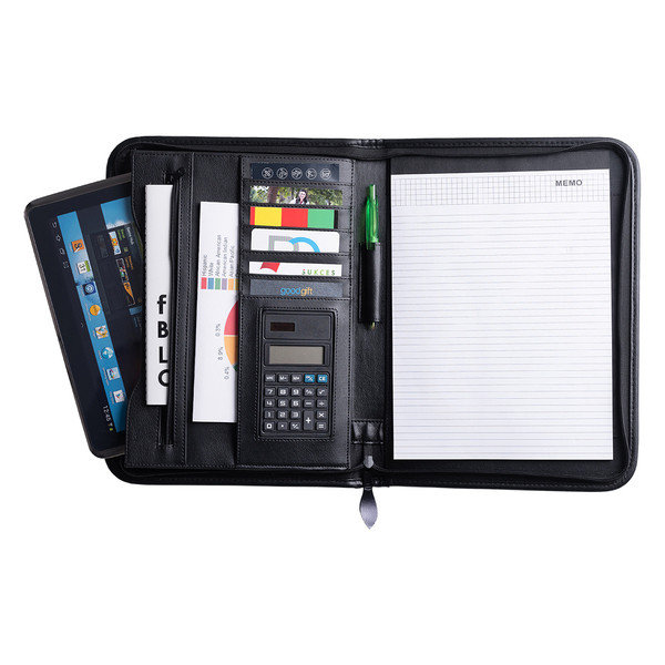 Teczka konferencyjna na zamek Solarino, czarny 2