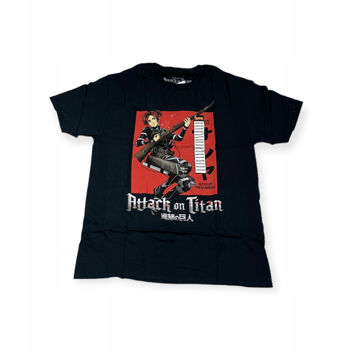 Koszulka T-shirt męski okrągły dekolt SPENCER'S ATTACK ON TITAN M