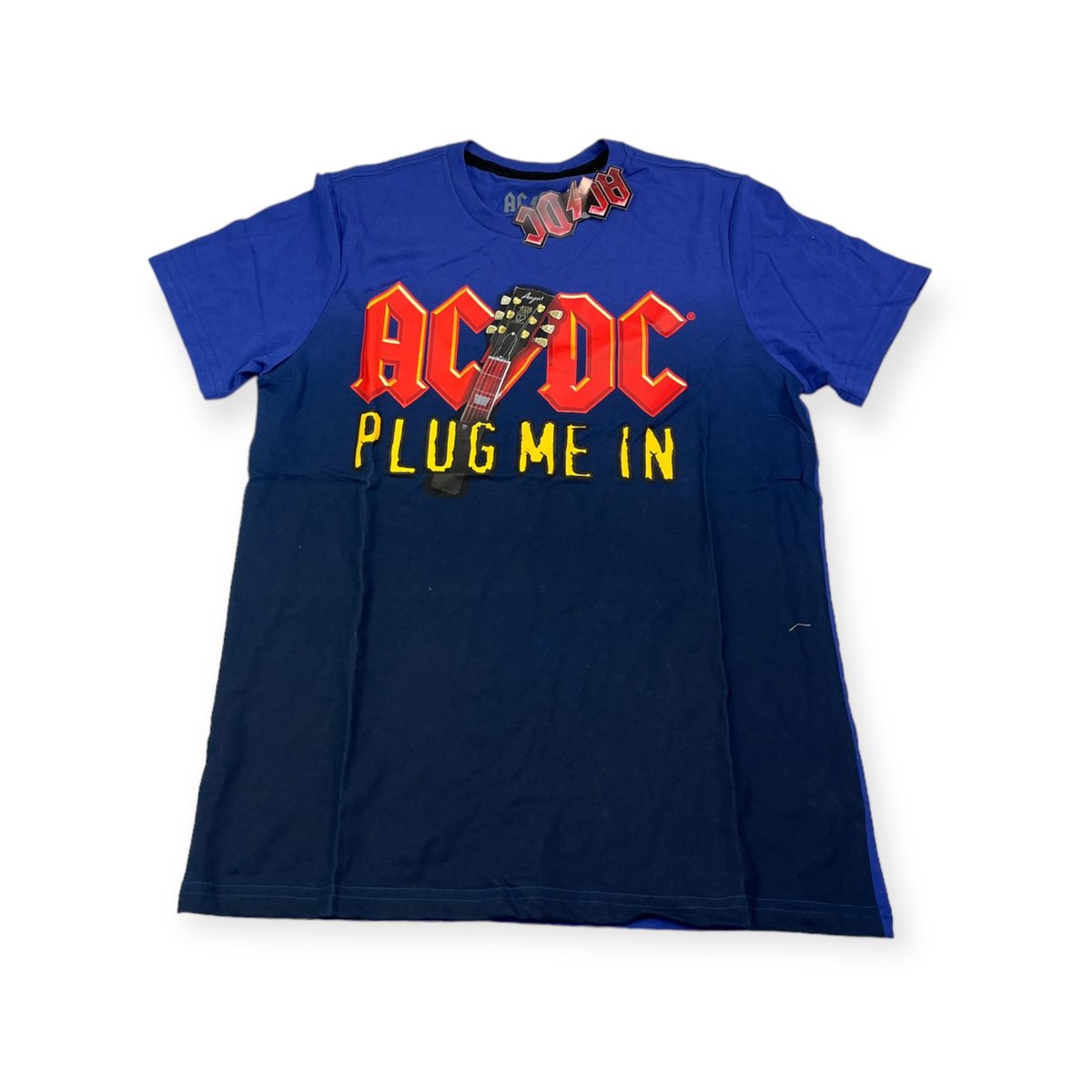 Koszulka T-shirt męski okrągły dekolt AC/DC S