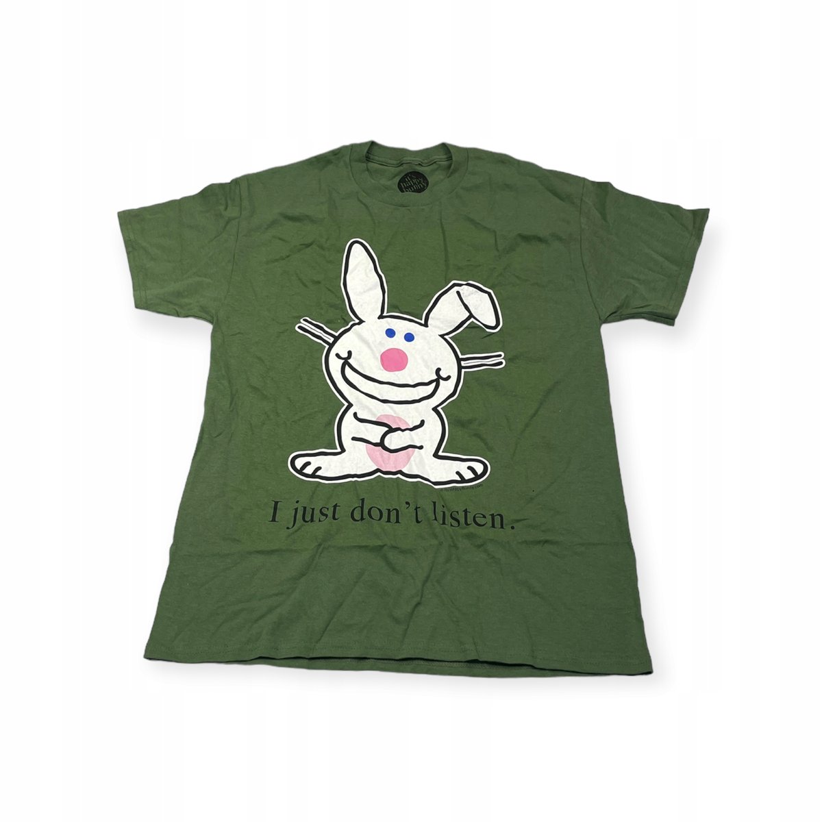 Koszulka T-shirt męski okrągły dekolt SPENCER'S IT'S HAPPY BUNNY M