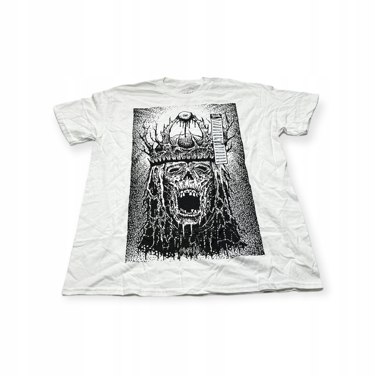 Koszulka T-shirt męski okrągły dekolt SPENCER'S nadruk M