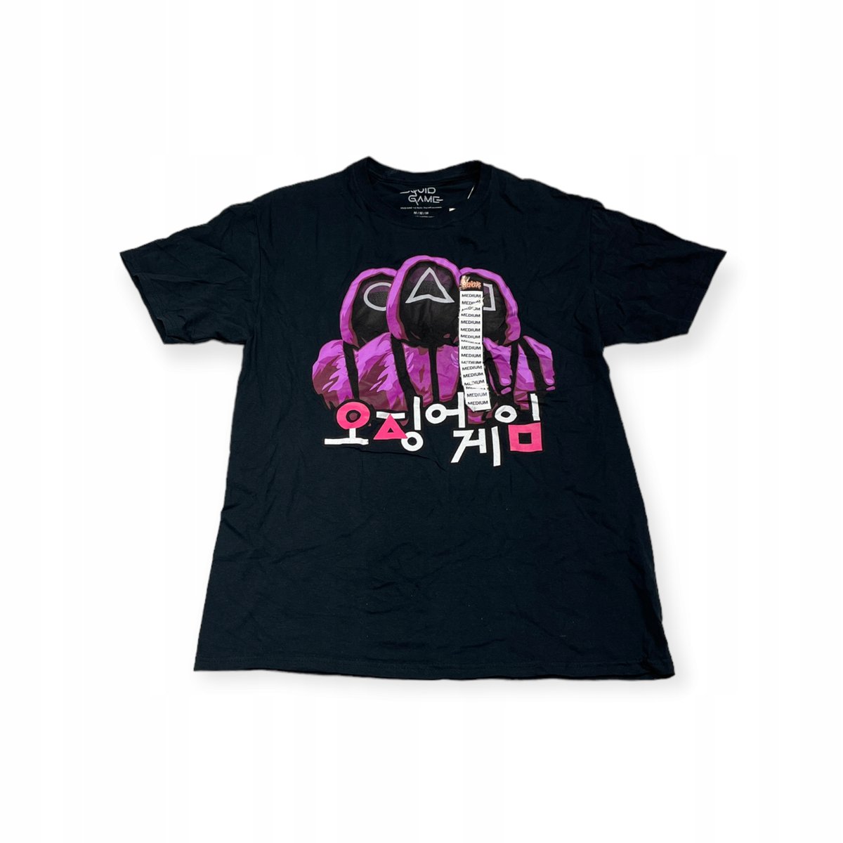 Koszulka T-shirt męski okrągły dekolt SPENCER'S SQUID GAME M