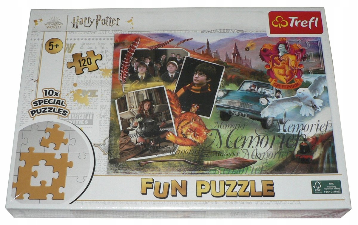 Puzzle Trefl FUN PUZZLE ( puzzel w puzzlu ) 120 elementów Puzzle