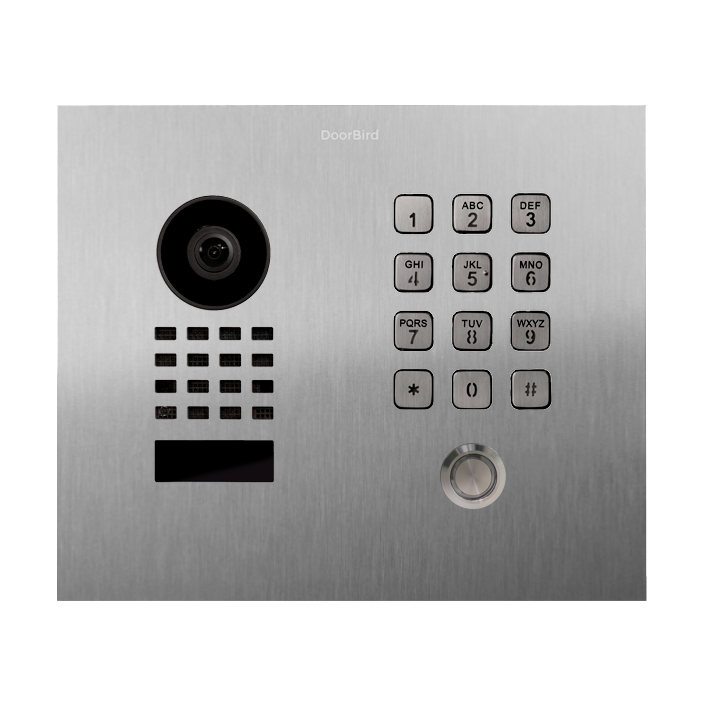 Wideodomofon IP DoorBird D1101KH CLASSIC szczotkowana stal nierdzewna V2A (montaż podtynkowy)