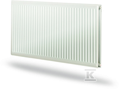 Grzejnik PURMO H20 600x1200, moc grzewcza: 1302W (75/65/20°C), grzejnik stalowy płytowy higieniczny z podłączeniem bocznym, bez osłon i grilla, Purmo