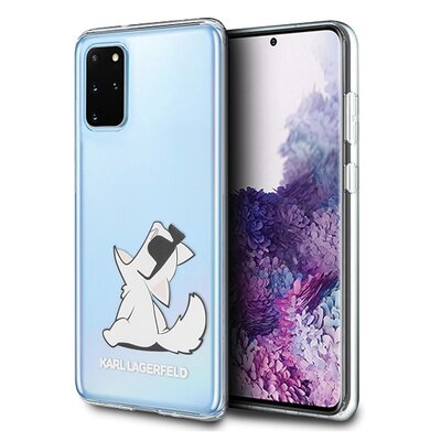 Karl Lagerfeld Etui Choupette Galaxy S20 Plus, przezroczyste 3700740473788