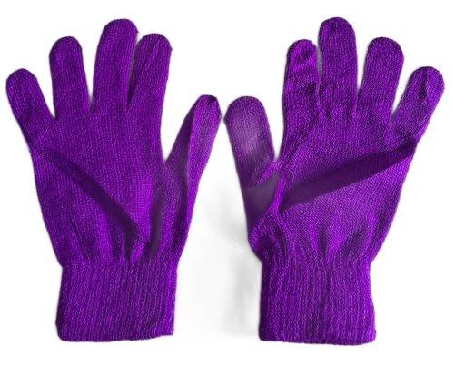 SATINIOR Zestaw 8 Sztuk Ciepłch Rękawiczek na Zimę, Fioletowe, M