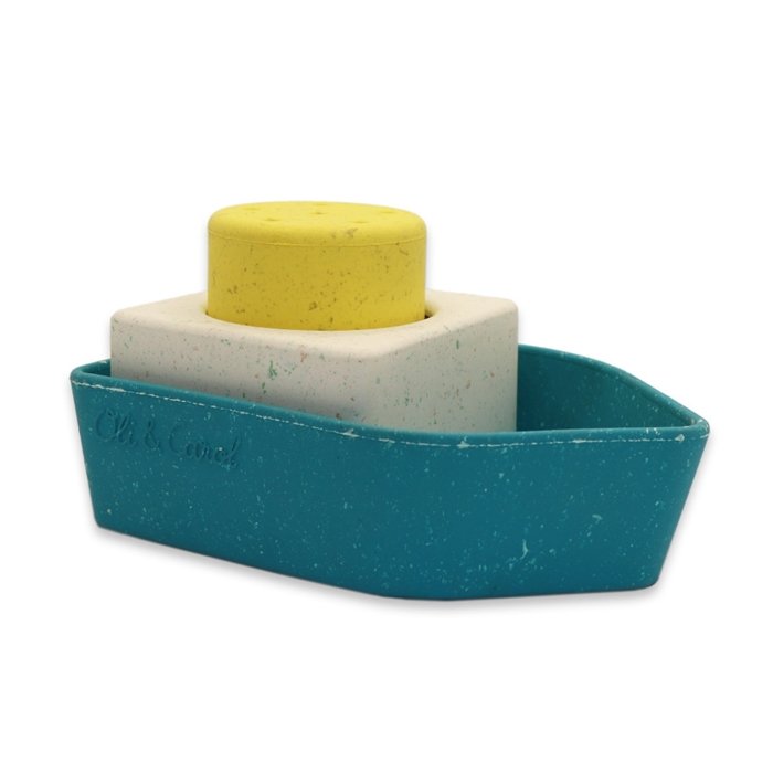 Oli & Carol, zabawka do kąpieli, łódka z recyclingu