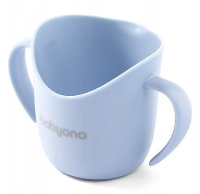 Kubek Treningowy Do Nauki Picia Ergonomiczny Flow Niebieski Babyono