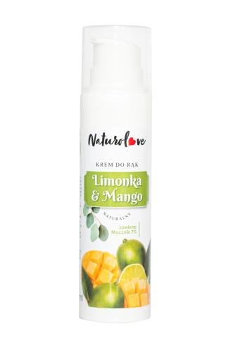 Naturolove, Krem do rąk z Mocznikiem 7% Limonka&Mango, 75ml